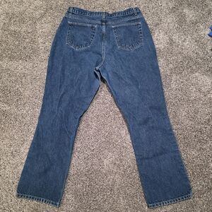CROSSROADS Classic High-Rise Women's Blue Denim Jeans SIZE 18